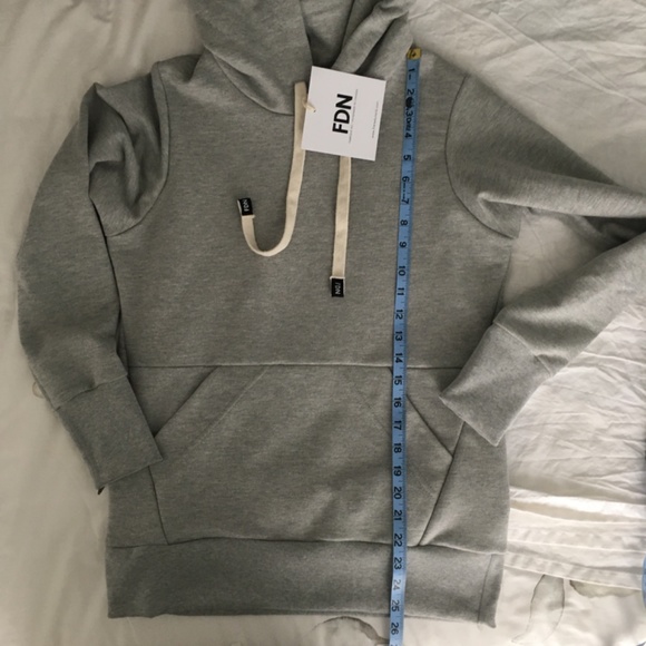 Frere Du Nord FDN grey hooded sweatshirt made in Canada 🇨🇦 - Picture 6 of 6